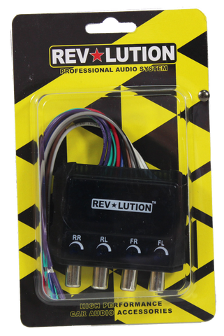 CAR-10940 4-CH HI to Low Level Converter by DC Power - KobeUSA
