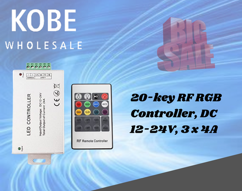 LAM-D-CN-20RF-RGB 20-key RF Led Controller - KobeUSA