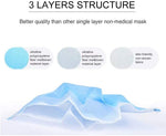 SLD-11200 3 LAYERS DISPOSABLE MEDICAL  MASK (50 UNITS) - KobeUSA