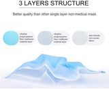 SLD-11200 3 LAYERS DISPOSABLE MEDICAL  MASK (50 UNITS) - KobeUSA