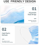 SLD-11200 3 LAYERS DISPOSABLE MEDICAL  MASK (50 UNITS) - KobeUSA