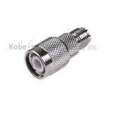 ADA-10410 Adapter- TNC Plug To Mini-UHF Jack - KobeUSA