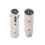 ADA-20225 HD Adapter 3p. XLR Male 5p. XLR Female DMX Adapter - KobeUSA