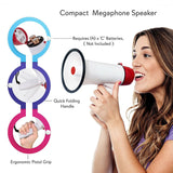 ALT-31150 20 watt PA Megaphone and adjustable volume control with built-in siren and 800 yard range - KobeUSA