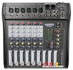 AMP-12100 RV-M6U 6CH Mixer with USB player - KobeUSA
