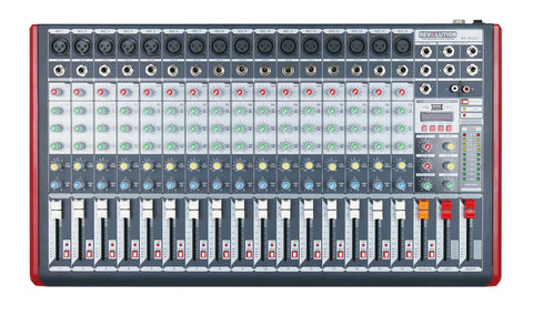 AMP-12110 RV-M16U 16CH Mixer with USB player - KobeUSA