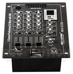 AMP-40110 RV-DJ3U 3CH DJ Mixer with USB/SD player - KobeUSA