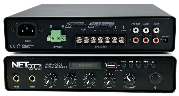Public address power 2024 amplifier