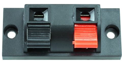 BAF-10145 2P Push Type Speaker Terminal Board , 24 MM X 53 MM - KobeUSA