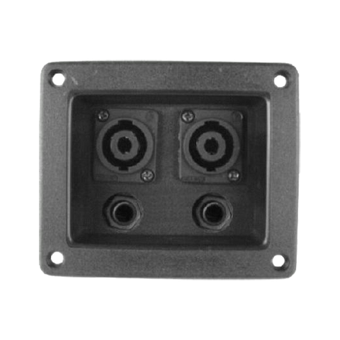 BAF-10165 Speaker Box Terminal 2 Jack Speakon + 2 Jack 1/4” - KobeUSA