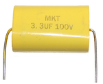 CAP-15100 Axial Metallized Polyester Capacitor 3.3uf-100V - KobeUSA