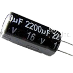 CAP-18280 Electrolytic Capacitor Radial 100UFX6.3V - KobeUSA
