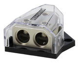 CAR-10170 Power distributor 1x0ga to 2x 0ga - KobeUSA