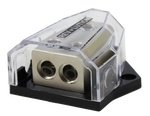 CAR-10175 Power Distributor One 0 GA Input Two 4GA Outputs - KobeUSA