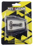 CAR-10175 Power Distributor One 0 GA Input Two 4GA Outputs - KobeUSA