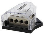 CAR-10850 Power distributor IN 1x4 AWG to OUT 4x 8 AWG - KobeUSA