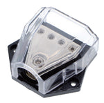 CAR-10850 Power distributor IN 1x4 AWG to OUT 4x 8 AWG - KobeUSA