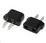 COV-21105 EU to US AC Power Plug Travel Adaptor Convertor - KobeUSA
