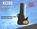 INS-10115 10116  Electric Guitar with Bag and Foam Case - KobeUSA