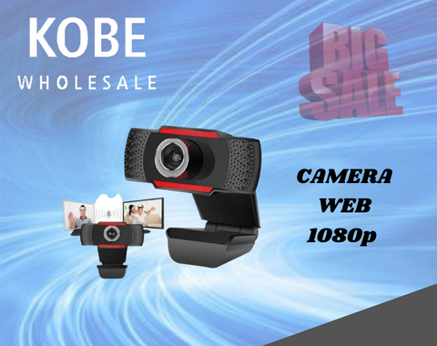 CMP-15200 Web Camera with Microphone for PC or Laptop - KobeUSA