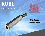 JAC-10185 1/4” Inline Plastic Jack - KobeUSA