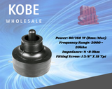 DRA-10190 Series Compresion Driver Hi-Quality Power: 80/160 W (Rms/Max) - KobeUSA