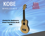 INS-10107 Ukelele Wod Top Plastic Back Side - KobeUSA