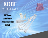 EXT-30105 White Indoor Power Cord - KobeUSA