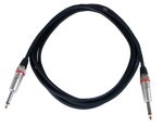 EXT-20249 20250 20255 Instrument Cable with Revolution Connectors 1/4'' (6.3mm) Mono Male to  1/4'' (6.3mm) Mono Male - KobeUSA
