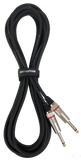EXT-20249 20250 20255 Instrument Cable with Revolution Connectors 1/4'' (6.3mm) Mono Male to  1/4'' (6.3mm) Mono Male - KobeUSA