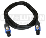 EXT-20350 Speaker Cable with Revolution Connectors, 4P-Speakon Male to  4P-Speakon Male - KobeUSA
