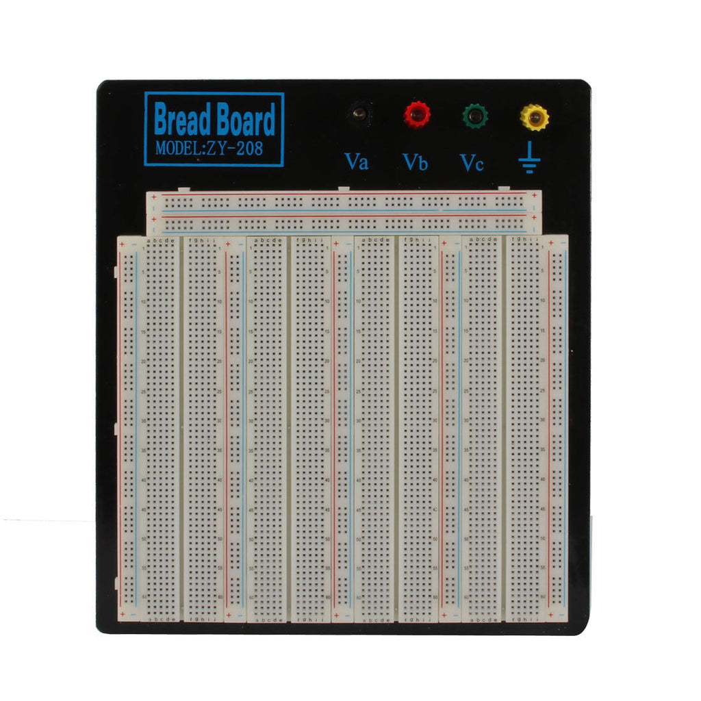 3220 Point Breadboard-ZY-208 3220 Plaque Essai Electronique Tie-Points  Solderless Breadboard Circuit Test Board Réutilisable : :  Commerce, Industrie et Science