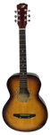 INS-10101 10102 LAREal Acoustic Guitar 38” Natural Color or Dark - KobeUSA