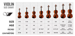 INS-10300 Violin 4/4 with case - KobeUSA