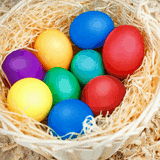 INS-30170 Pair Egg Shakers, Easter Eggs Colorful Maracas Musical Plastic Kids7 - KobeUSA