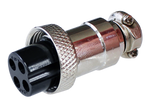 JAC-10115 4 Pin CB Ham Radio Microphone Female Plug 4 Pins - KobeUSA