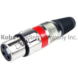 JAC-10155 XLR 3P Male - KobeUSA