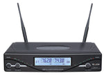 MIC-20100 UHF Dual Wireless Microphone system - KobeUSA