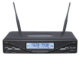MIC-20100 UHF Dual Wireless Microphone system - KobeUSA