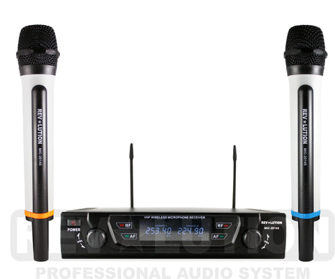 MIC-20145 VHF Wireless Microphone system - REVOLUTIONPRO