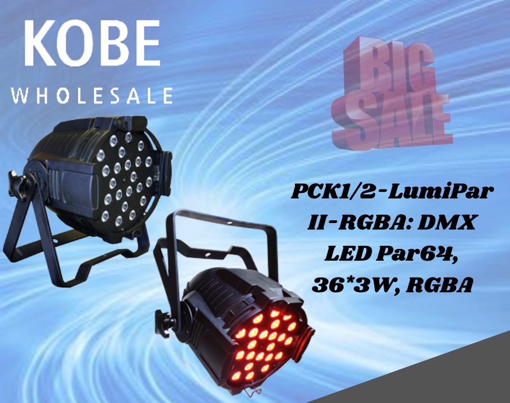 LAM ED3B126 LED PAR 36W RGBA