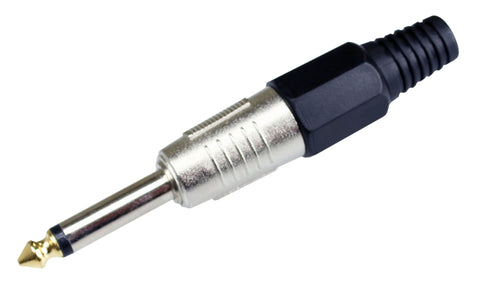 PLU-10205 1/4" (6.35mm) Mono Male - KobeUSA
