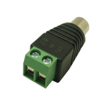 SEC-11460 RCA CCTV DC Passive Power Balun - KobeUSA
