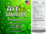 SLD-12100 Hand Sanitizer Antimicrobial 80% Alcohol - MEETS CDC / WHO GUIDELINES - 1 GALLON - KobeUSA