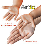 SLD-12100 Hand Sanitizer Antimicrobial 80% Alcohol - MEETS CDC / WHO GUIDELINES - 1 GALLON - KobeUSA