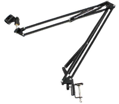 STD-20190 Microphone Arm Stand on a Flexible Boom Scissor - KobeUSA