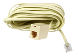 TEL-10265 10263 Telephone Extension 6P4C Cable - KobeUSA