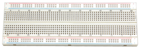 VAR-11250 Solderless Breadboard 830 Tie Point - White - KobeUSA