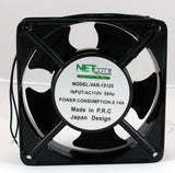 VAR-15125  Cooling Fans 120x120x38mm 110 Volts Metal - KobeUSA