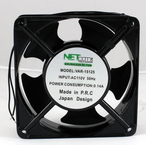 VAR-15125  Cooling Fans 120x120x38mm 110 Volts Metal - KobeUSA